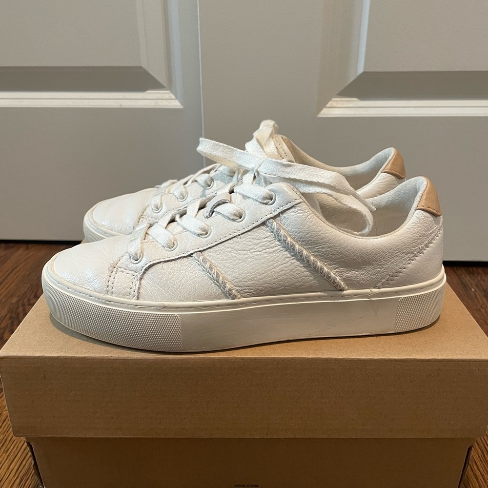 UGG Dinale leather sneakers, 6.5 - Picture 3 of 11